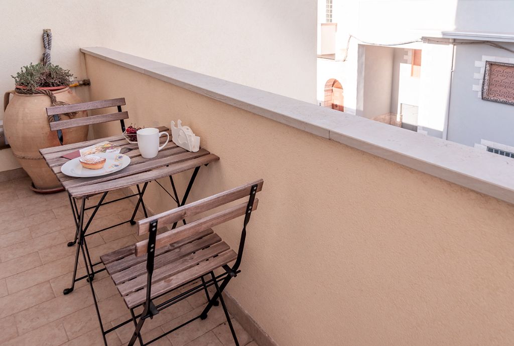 Colazione sul balcone